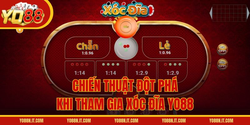 Chiến thuật đột phá khi tham gia xóc đĩa Yo88