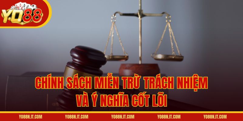 Chính sách miễn trừ trách nhiệm và ý nghĩa cốt lõi