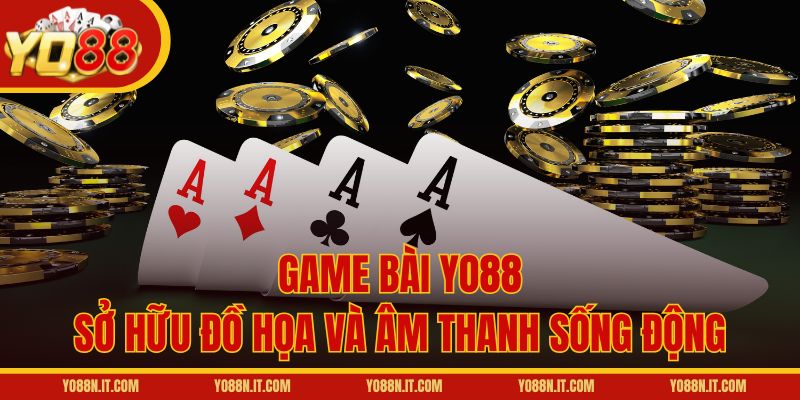 Game bài Yo88 sở hữu đồ họa và âm thanh sống động