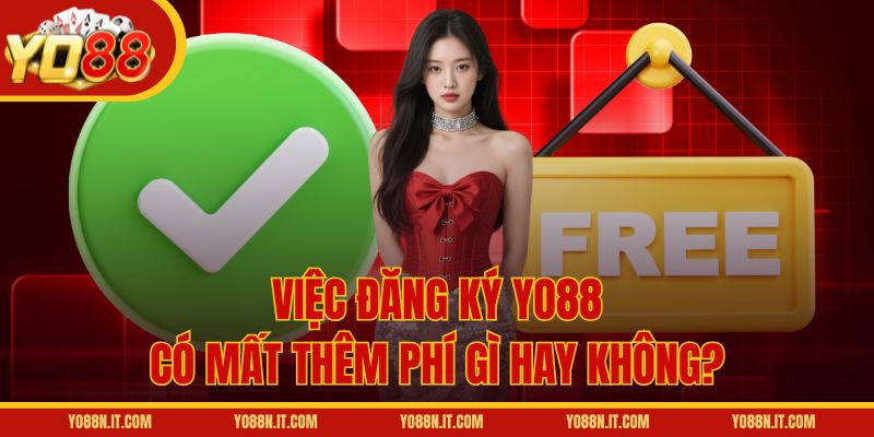 Việc đăng ký Yo88 có mất thêm phí gì hay không?